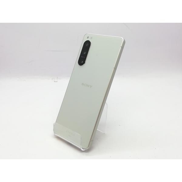 中古】SONY au 【SIMフリー】 Xperia 5 IV 8GB 128GB SOG09 エクリュ