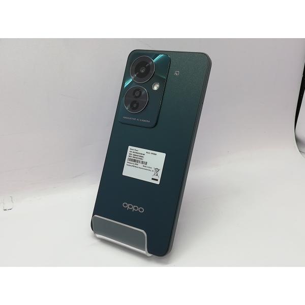中古】Oppo 国内版 【SIMフリー】 OPPO Reno11 A ダークグリーン 8GB