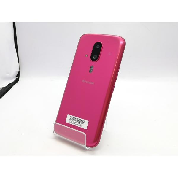 中古】FCNT docomo 【SIMフリー】 らくらくスマートフォン ピンク 4GB