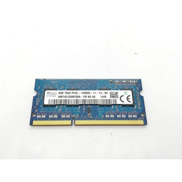 【中古】204PIN 4GB DDR3L-1600 SODIMM(低電圧対応)【ノートPC用】【立川フロム中武】保証期間１週間