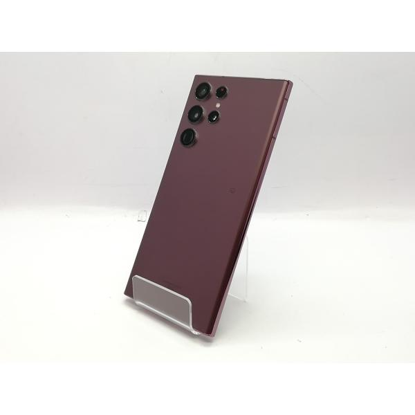 【交換品未開封】Galaxy S22 Ultra バーガンディ SIMフリー本体 中古】SAMSUNG au 【SIMフリー】 Galaxy S22 Ultra バーガンディ 12GB