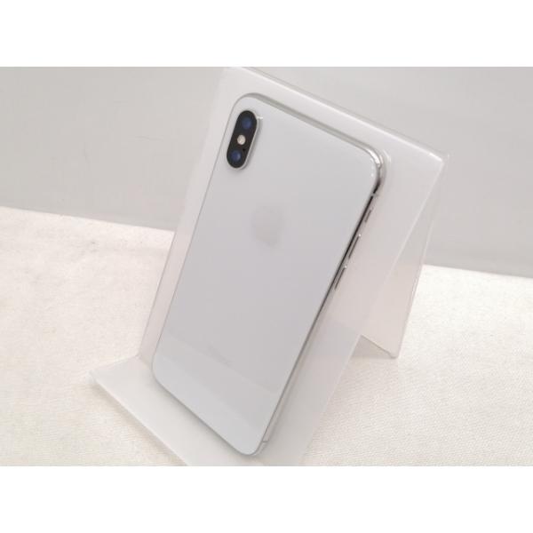 iPhone - mickey  au iPhone X 64G アップルケアあり 中古】Apple au 【SIMロック解除済み】 iPhone X 64GB シルバー MQAY2J