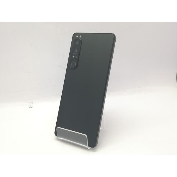 中古】SONY au 【SIMフリー】 Xperia 1 IV ブラック 12GB 256GB SOG06