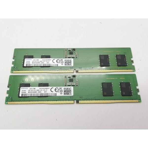 DDR5-4800 8GB×2 (16GB) PC5-38400 動作確認済み 中古】DDR5 8GB 2枚組（合計16GB） DDR5-4800(PC5-38400