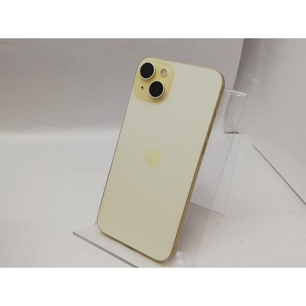 中古】Apple 国内版 【SIMフリー】 iPhone 15 Plus 512GB イエロー