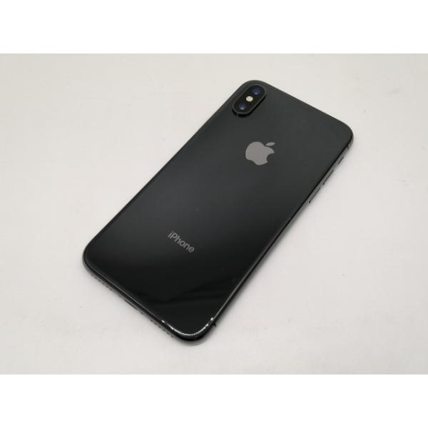 中古】Apple docomo 【SIMロックあり】 iPhone X 64GB スペースグレイ