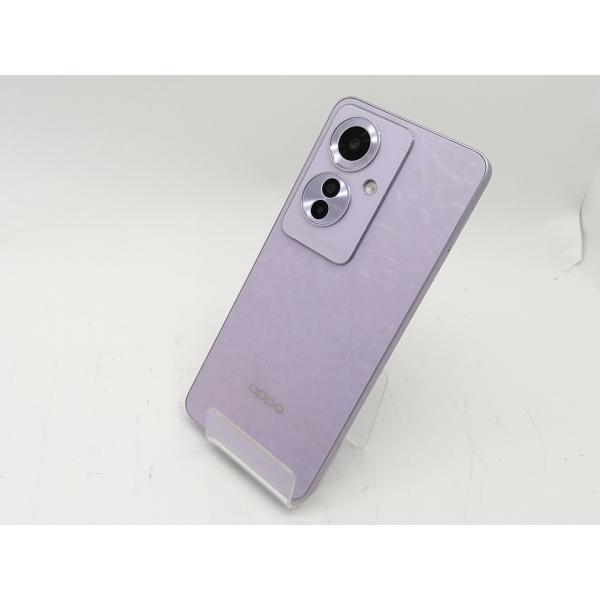 中古】Oppo 国内版 【SIMフリー】 OPPO Reno11 A コーラルパープル 8GB