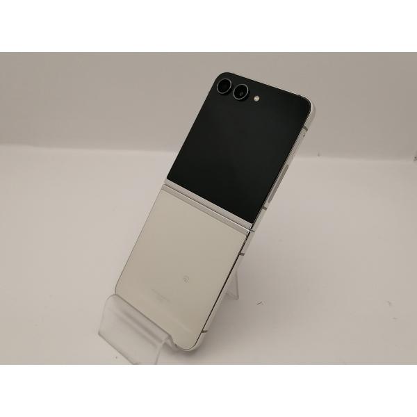中古】SAMSUNG au 【SIMフリー】 Galaxy Z Flip5 クリーム 8GB 256GB