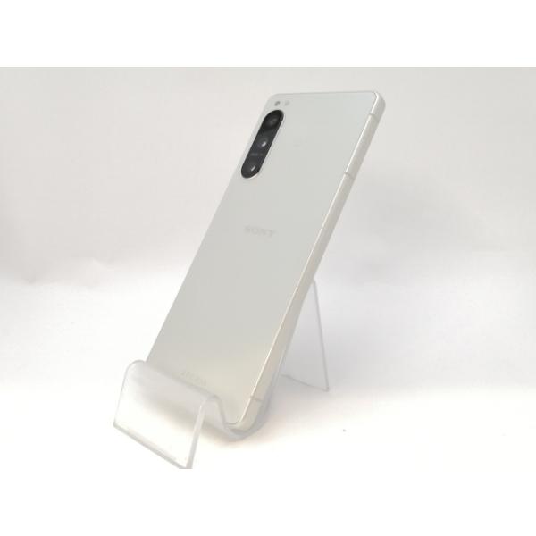 中古】SONY au 【SIMフリー】 Xperia 5 IV 8GB 128GB SOG09 エクリュ