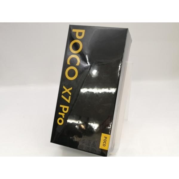 未使用】Xiaomi 国内版 【SIMフリー】 Poco X7 Pro ブラック 8GB 256GB