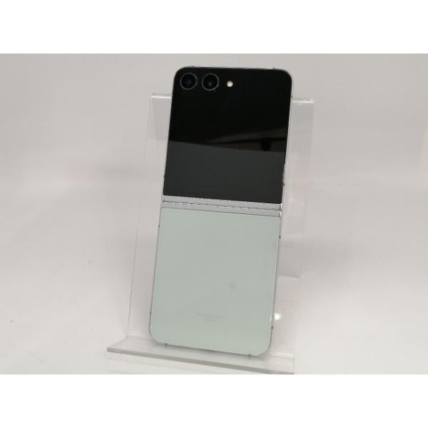 ジャンク品 galaxyzflip 5 ミントSIMフリー 中古】SAMSUNG au 【SIMフリー】 Galaxy Z Flip5 ミント 8GB 256GB
