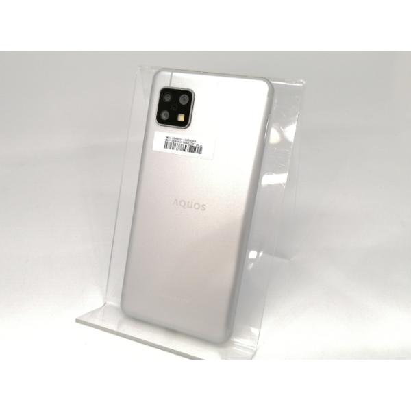 中古】SHARP 国内版 【SIMフリー】 AQUOS sense4 シルバー 4GB 64GB SH