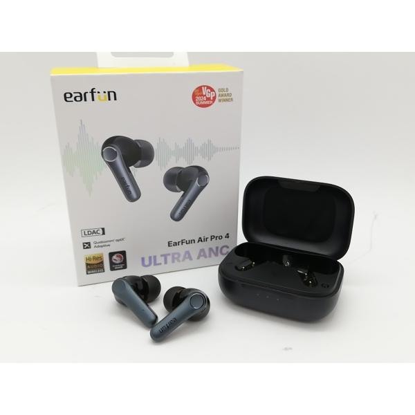 中古】EarFun EarFun Air Pro 4 [Black]【府中ル・シーニュ】保証期間