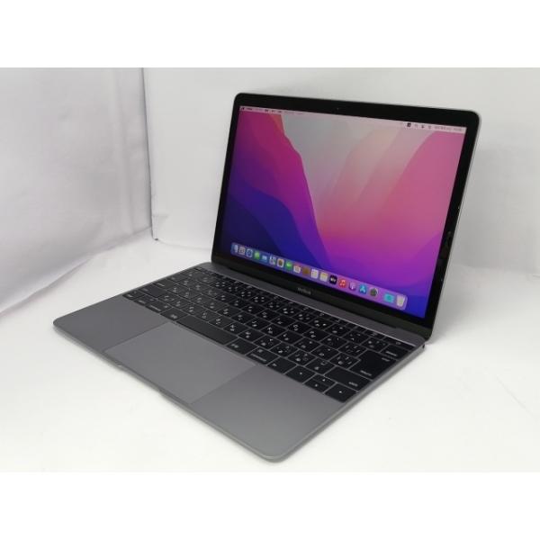 中古】Apple MacBook 12インチ CTO (Early 2016) スペースグレイ Core