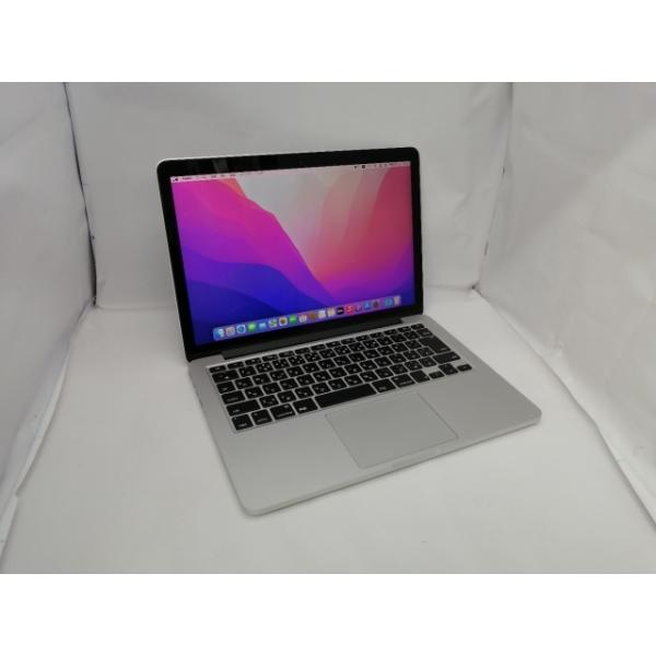 【中古】Apple MacBook Pro 13インチ Corei5:2.7GHz Retinaディスプレイモデル MF839J/A (Early 2015)【府中ル・シーニュ】保証期間１ヶ月【ランクC】