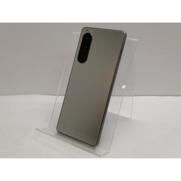 中古】SONY au 【SIMフリー】 Xperia 5 III フロストシルバー 8GB