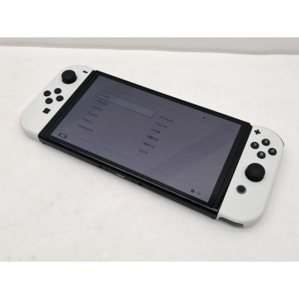 中古】Nintendo Switch 本体 (有機ELモデル) HEG-S-KAAAA ホワイト
