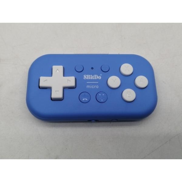 【中古】8BitDo Micro Bluetoothゲームパッド Blue-80EL【仙台イービーンズ】保証期間１週間【ランクB】
