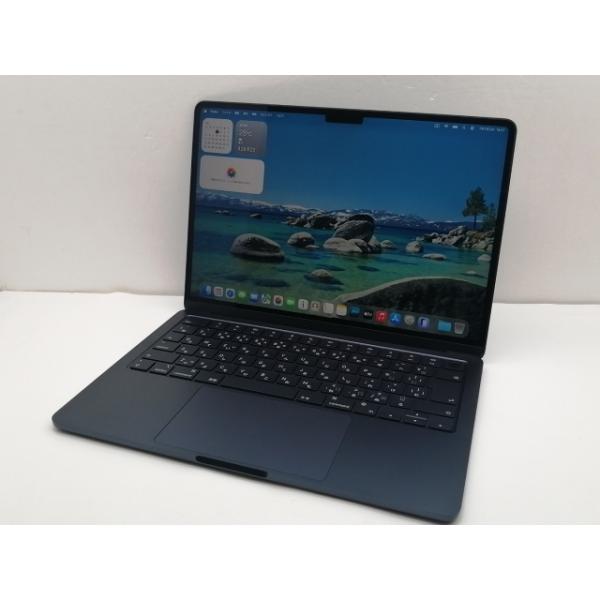 【中古】Apple MacBook Air 13インチ CTO (M3,2024) ミッドナイト M3(CPU:8C/GPU:10C)/16G/256G【仙台イービーンズ】保証期間１ヶ月【ランクA】