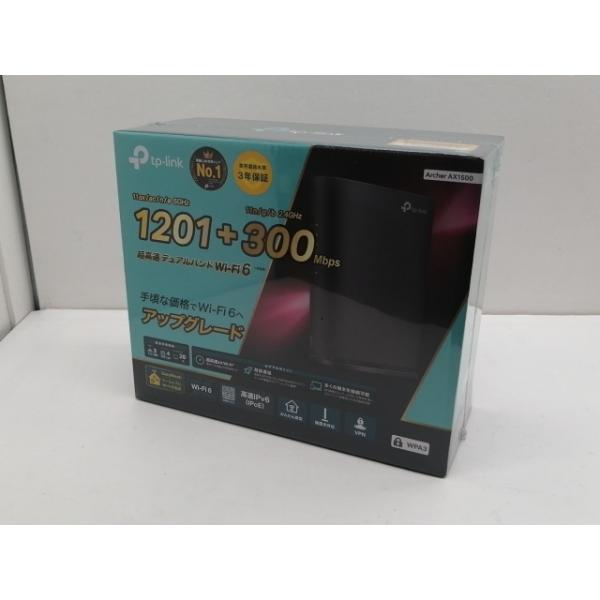 【中古】TP-LINK Archer AX1500 Wi-Fi6(11ax)対応無線LANルーター/2023年10月【仙台イービーンズ】保証期間１週間