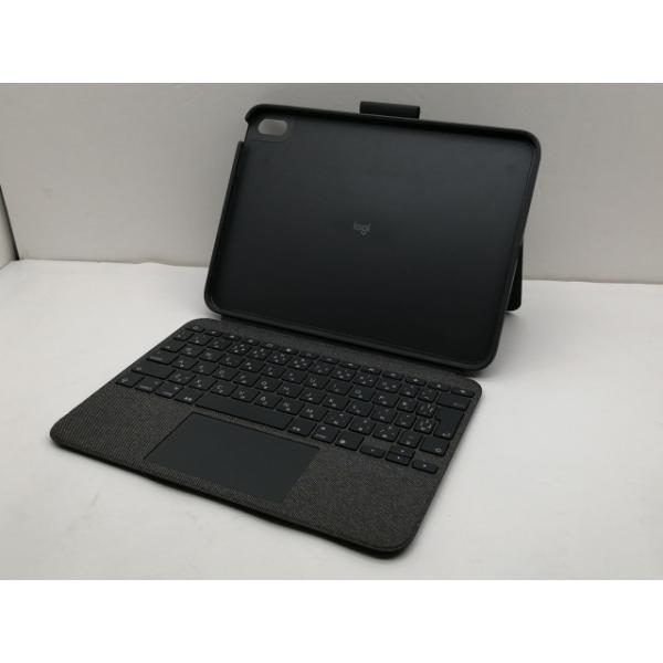 【中古】Logicool COMBO TOUCH iPad iPad (第10世代/A16)用 iK1059GRA [オックスフォードグレー/日本語]【仙台イービーンズ】保証期間１週間