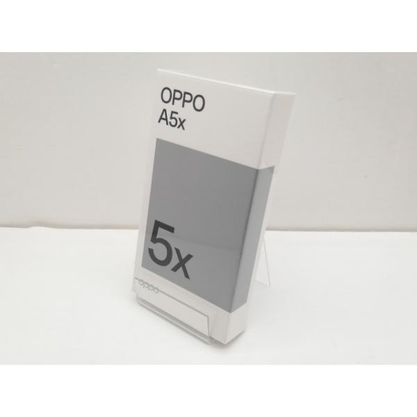 未使用】Oppo 国内版 【SIMフリー】 OPPO A5x 4GB 128GB ブルー【仙台