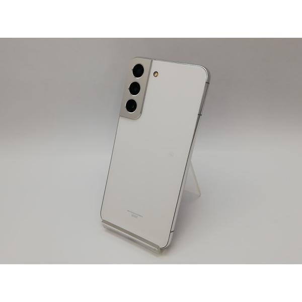 中古】SAMSUNG au 【SIMフリー】 Galaxy S22 ファントムホワイト 8GB