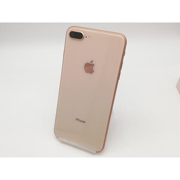 【中古】Apple au 【SIMロック解除済み】 iPhone 8 Plus 64GB ゴールド MQ9M2J/A【ECセンター】保証期間１ヶ月【ランクB】