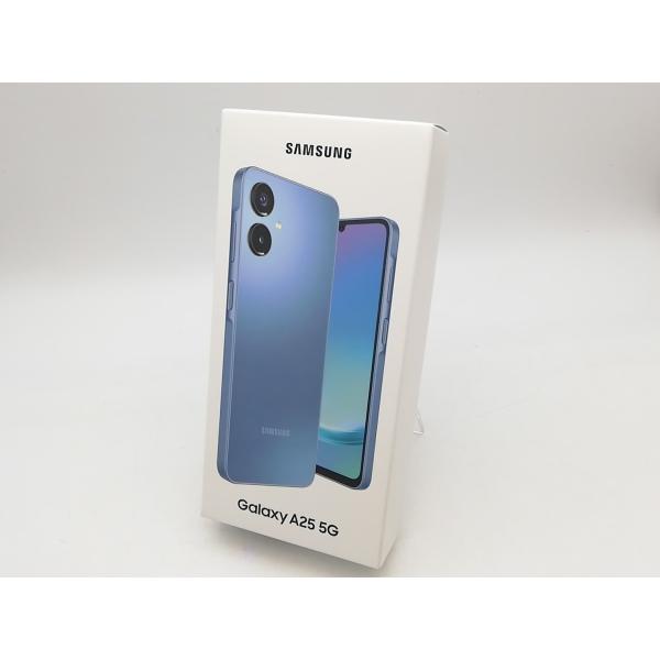 未使用】SAMSUNG UQmobile 【SIMフリー】 Galaxy A25 5G ブルー 4GB