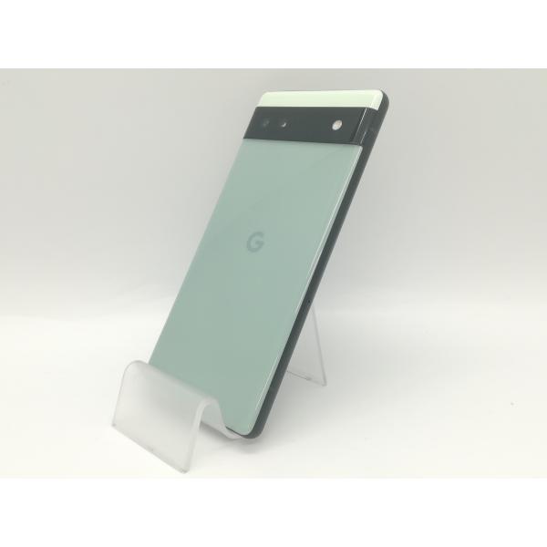 中古】Google au 【SIMフリー】 Pixel 6a セージ 6GB 128GB GB17L