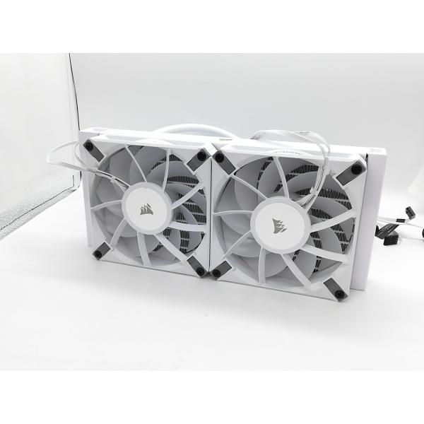 新品未使用 CORSAIR H100i ELITE CAPELLIX XT 白 中古】CORSAIR iCUE H100i ELITE CAPELLIX XT WHITE CW-9060072-WW