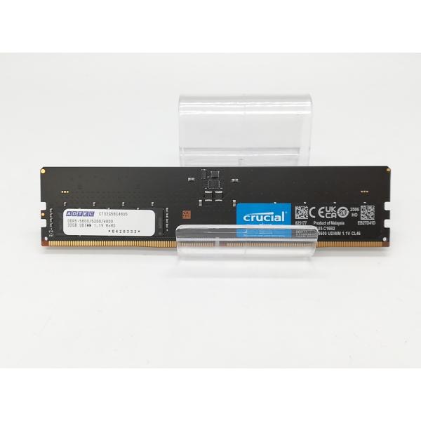 【中古良品】DDR5-5600 PC5-44800 16GBx2(32GB) 中古】DDR5 16GB 2枚組（合計32GB） DDR5-5600(PC5-44800