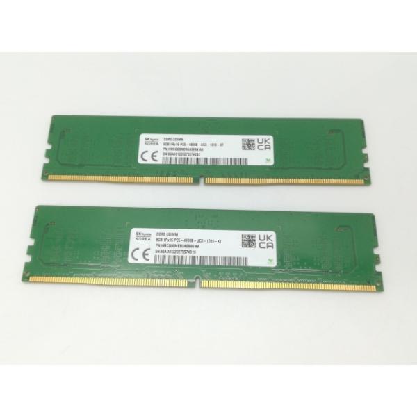 中古】DDR5 8GB 2枚組（合計16GB） DDR5-4800(PC5-38400