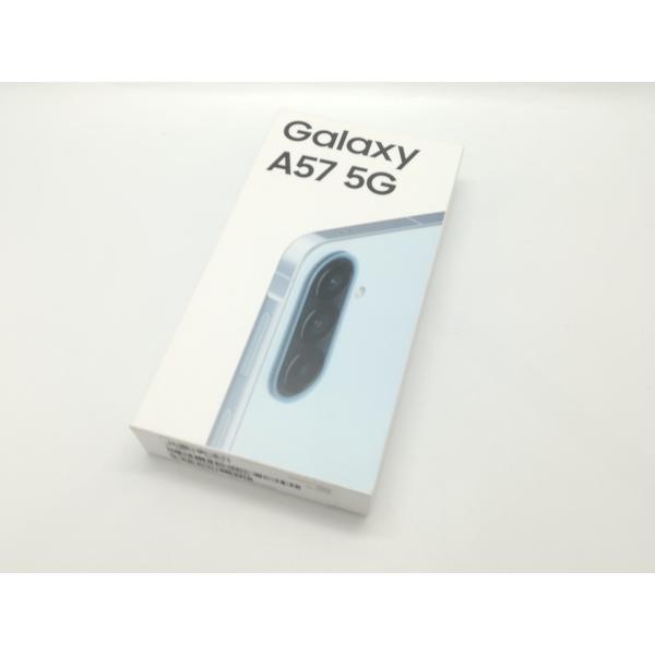 【未使用】SAMSUNG 国内版 【SIMフリー】 Galaxy A57 5G オーサムアイシーブルー 8GB 128GB【福岡天神】保証期間３ヶ月
