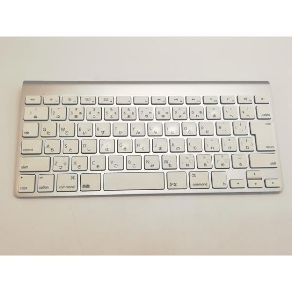 【中古】Apple Wireless Keyboard 2011（Aluminum/A1314） - JIS MC184J/B【福岡天神】保証期間１週間