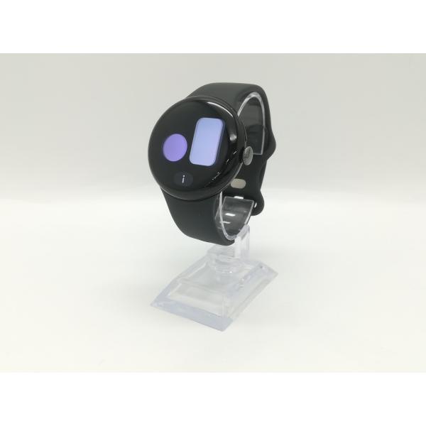 【中古】Google Pixel Watch4 Wi-Fiモデル 41mm Matte Black アルミケース/Obsidian アクティブ バンド【福岡天神】保証期間１ヶ月【ランクC】