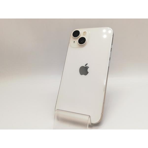 【中古】Apple 国内版 【SIMフリー】 iPhone 14 128GB スターライト MPUQ3J/A【福岡天神】保証期間１ヶ月【ランクC】