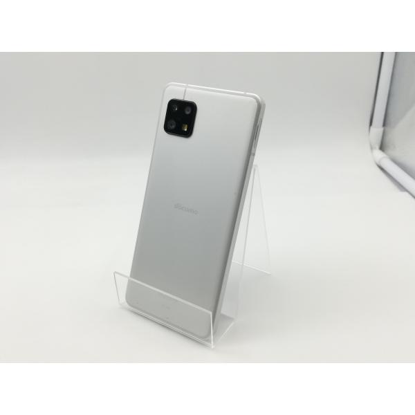 中古】SHARP docomo 【SIMフリー】 AQUOS sense6 シルバー 4GB 