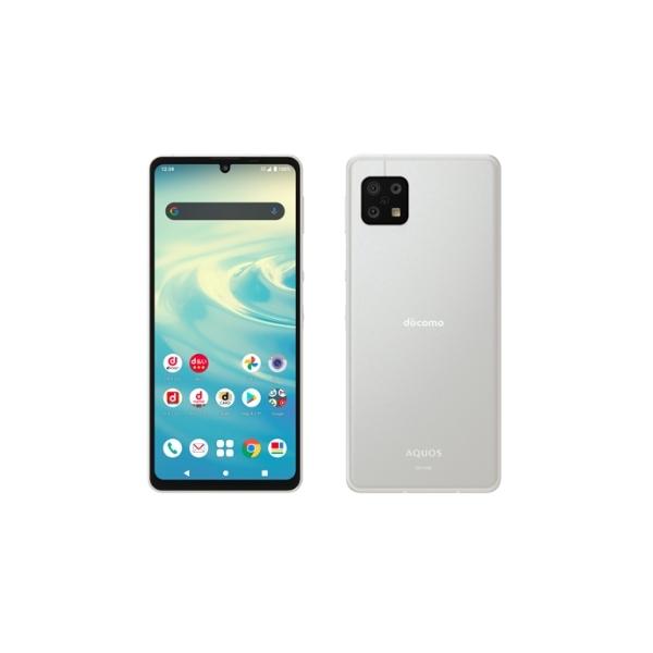未使用】SHARP docomo 【SIMフリー】 AQUOS sense6 シルバー 4GB 64GB