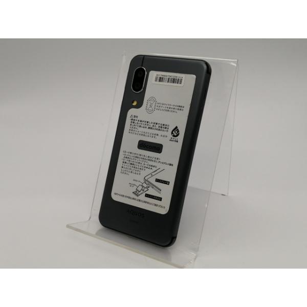 中古】SHARP docomo 【SIMロック解除済み】 AQUOS sense3 Black 4GB 