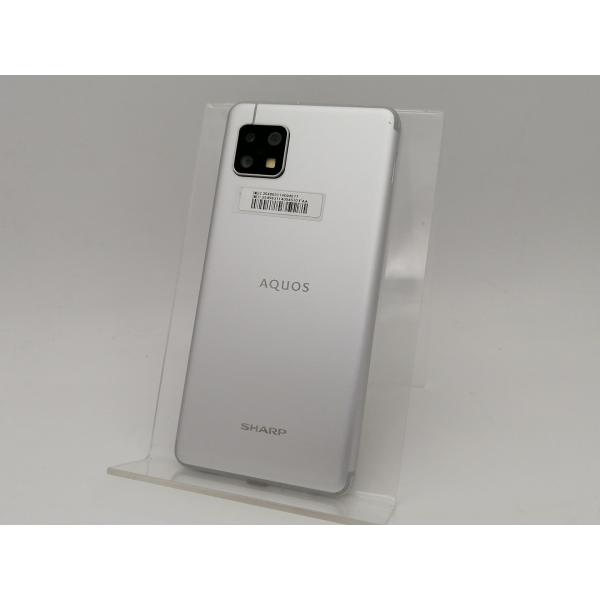中古】SHARP 国内版 【SIMフリー】 AQUOS sense4 シルバー 4GB 64GB SH