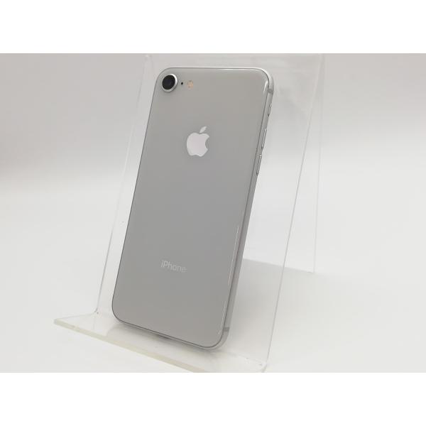 【中古】Apple au 【SIMロック解除済み】 iPhone 8 128GB シルバー MX1E2J/A【大宮東口】保証期間１週間【ランクC】