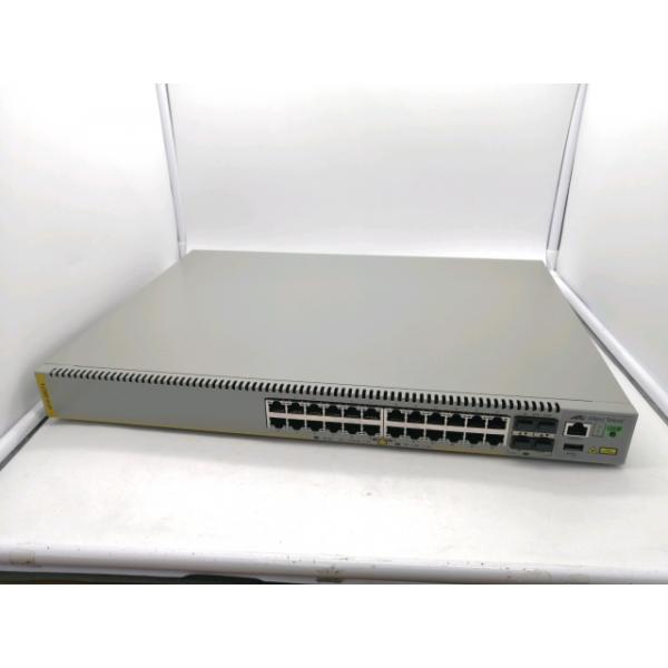 【中古】AlliedTelesis CentreCOM x510シリーズ AT-x510-28GTX ネットワークハブ/1000BASE-T/28ポート【秋葉2号】保証期間１週間