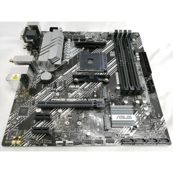 【中古】ASUS PRIME B550M-A WIFI II B550/AM4/MicroATX【ECセンター】保証期間１週間