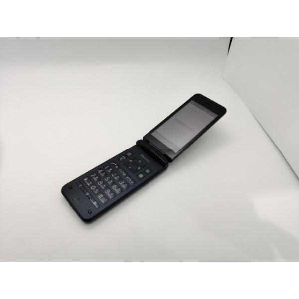 中古】KYOCERA docomo 【SIMフリー】 DIGNOケータイ ブラック KY-42C