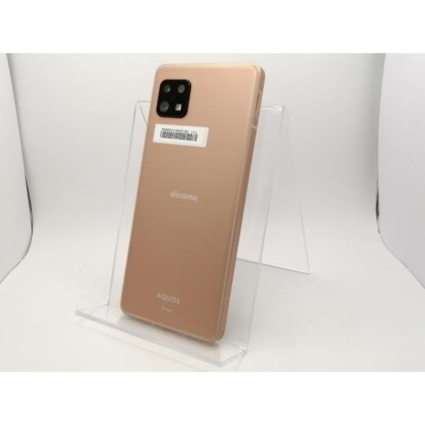 中古】SHARP docomo 【SIMフリー】 AQUOS sense6 ライトカッパー 4GB