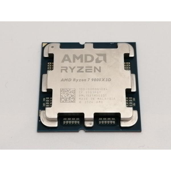 中古】AMD Ryzen 7 9800X3D (4.7GHz/TC:5.2GHz) BOX AM5/8C/16T/L3