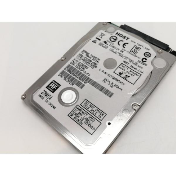 ■分類：2.5インチ 内蔵型SATA HDD■ランク：中古■メーカー：HGST■製造番号：5G12PEZR■備考：付属品：本体のみ■保証期間：１週間■注意事項：お客様のモニター発色の具合によって、実際の商品と色合いが異なる場合があります。