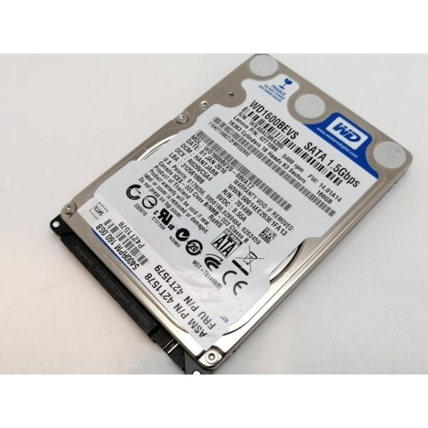 ■分類：2.5インチ 内蔵型SATA HDD■ランク：中古■メーカー：W.D.■製造番号：WX40AC9R4395■備考：付属品：本体のみ■保証期間：１週間■注意事項：お客様のモニター発色の具合によって、実際の商品と色合いが異なる場合があります。