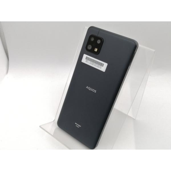 中古】SHARP J:COM 【SIMフリー】 AQUOS sense6s ブラック 4GB 64GB